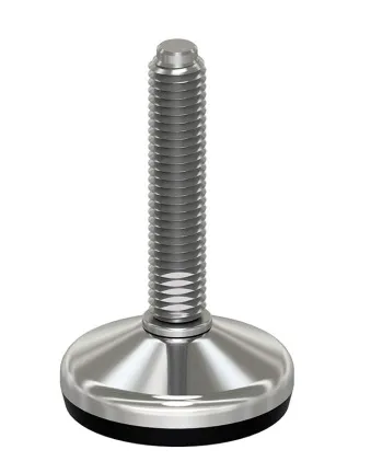 STOPA STOPKA NIERDZEWNA WAHLIWA NÓŻKA INOX FI 40 M10x50 BLACK VL-B