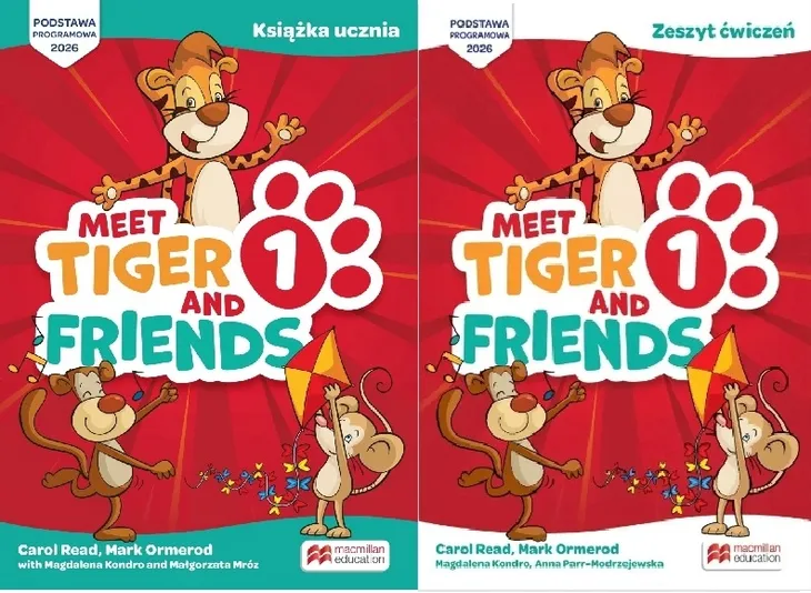 ZESTAW Meet Tiger & Friends 1 MACMILL Podręcznik + Ćwiczenie