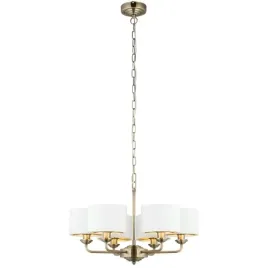 zyrandol-vintage-highclere-98936-endon-abazurowy-bialy-mosiadz