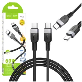 kabel-hoco-x109-usb-c-do-usb-c-1m-3a-60w-silikonowy