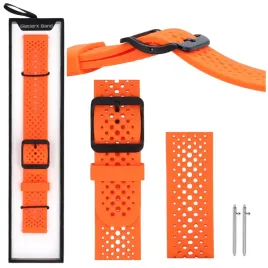 pasek-do-smartwatcha-glacierx-silicone-air-dot-vibrant-orange-22-mm