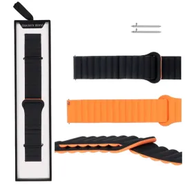 pasek-do-smartwatcha-glacierx-silicone-magnetic-wave-22-mm