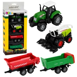 zestaw-pojazdy-rolnicze-traktor-sieczkarnia-przyczepy-transport-1-68-4-szt