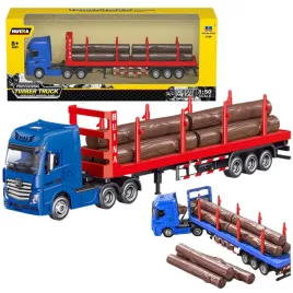 ciezarowka-transport-drewna-metalowa-huina-1-50-czerwona