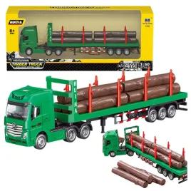 ciezarowka-transport-drewna-metalowa-huina-1-50-zielona