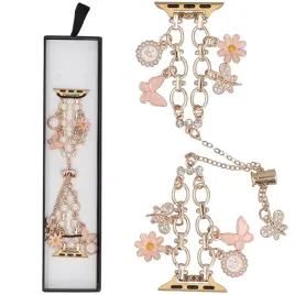 glacierx-slider-clasp-double-chain-princess-bracelet-rose-gold-38-40-41-mm