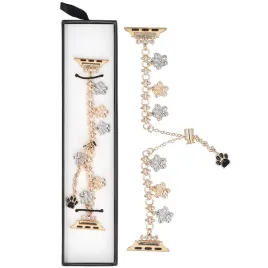 glacierx-slider-clasp-little-paws-charm-bracelet-gold-apple-watch-38-40-41