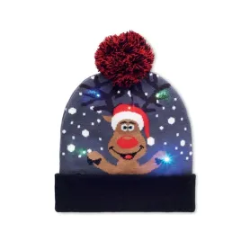czapka-swiateczna-led-swiecaca-dorosli-dzieci-z-pomponem-renifer-granatowa