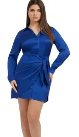 guess-sukienka-granatowa-satynowa-koszulowa-mini-m-2ch