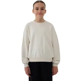 bluza-dla-dziewczynki-4f-f1479-kremowa-4fjwss25tswsf1479-12s-152cm