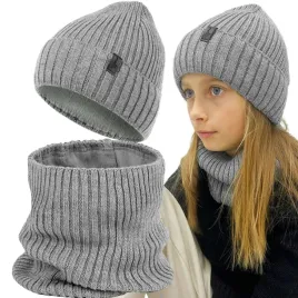 komplet-dzieciecy-czapka-komin-zestaw-na-zime-welniana-merino-52-54-cieply
