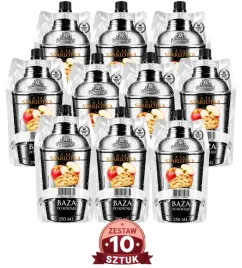 10-x-koncentrat-szarlotka-250-ml-profimator-baza-do-drinkow-zestaw