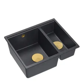 quadron-logan-150-granitowy-zlewozmywak-kuchenny-czarny-zloto-wpuszczany