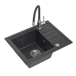 zlewozmywak-granitowy-bateria-czarna-syfon-inox-zaslepka-wezyki