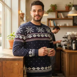 swiateczny-sweter-meski-klasyczny-norweski-elegancki-zimowy-granatowy-xl