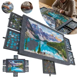 stolik-do-ukladnia-puzzli-skladana-filcowa-mata-organizer-z-6-szufladami