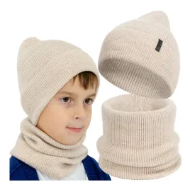 czapka-dziecieca-wiosenna-jesienna-komin-komplet-merino-dla-dzieci-52-54