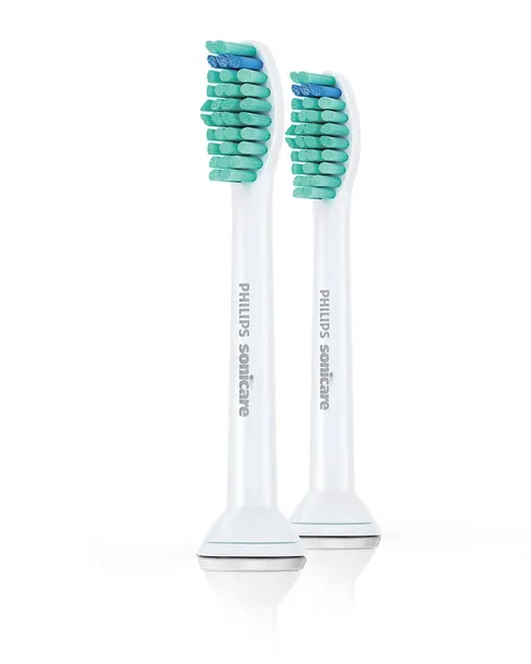 2x Końcówki do szczoteczki białe Philips Sonicare C1 ProResults HX6012