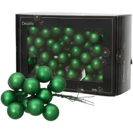 bombki-szklane-na-druciku-zywy-zielony-mat-d-2cm-kpl-144-szt