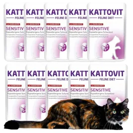 kattovit-sensitive-kurczak-i-kaczka-dla-kota-10x85g