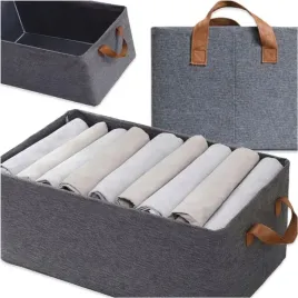 4x-organizer-na-bielizne-skarpetki-ubrania-do-szuflady-szafy-zestaw-szary