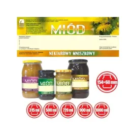 etykieta-duza-miod-nektarowy-mniszkowy-100szt-e148