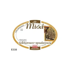 etykiety-owalne-na-miod-nektarowo-spadziowy-e338