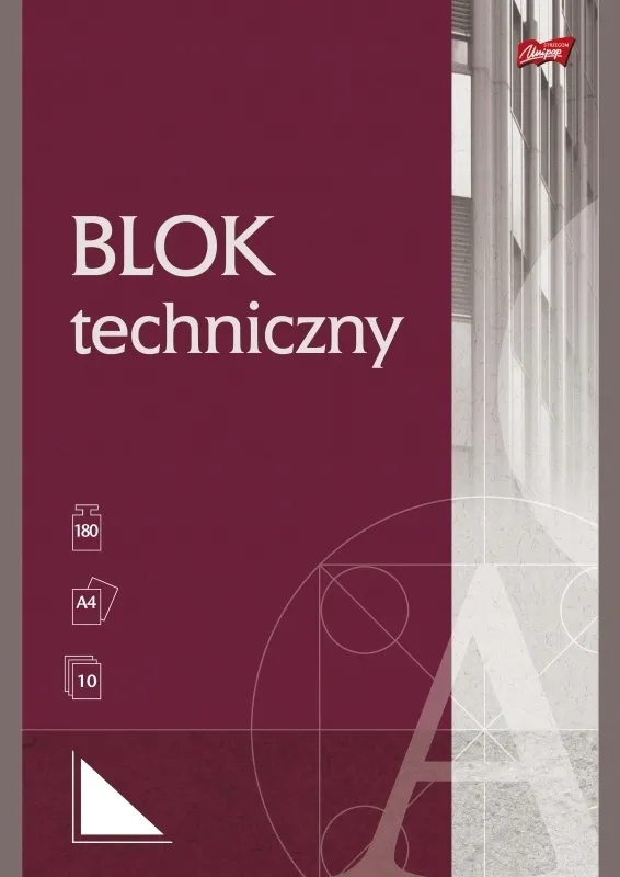 blok-techniczny-a4-bialy-unipap-stan-nowy