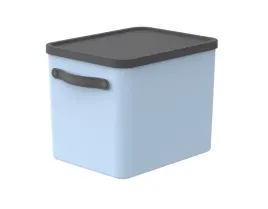rotho-pojemnik-box-pudelko-z-pokrywa-i-raczkami-27-l-mythen-niebieski