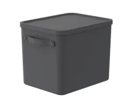 rotho-pojemnik-box-pudelko-z-pokrywa-i-raczkami-27-l-mythen-antracyt