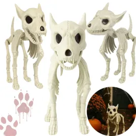 dekoracje-halloween-szkielet-kosciotrup-psa-figurka-pieska-party-25-x-30-cm