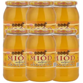 zestaw-naturalnych-miodow-akacjowych-polskich-1250g-6-sztuk