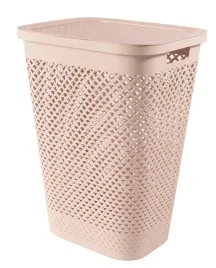 kosz-na-pranie-curver-pure-55l-rozowy