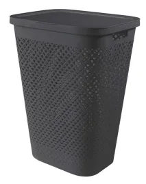 kosz-na-pranie-curver-pure-55l-ciemny-szary