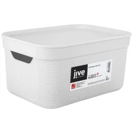 koszyk-koszyczek-deco-box-jive-z-pokrywa-5l-rotho