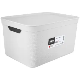koszyk-koszyczek-deco-box-jive-z-pokrywa-16l-rotho