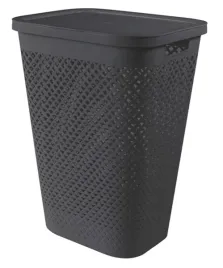 kosz-na-bielizne-55l-pure-curver-ciemny-szary