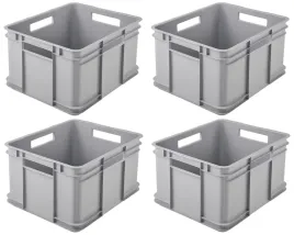 keeeper-skrzynka-pudelko-pojemnik-uniwersalny-bruno-eco-4-x-28-l-szary