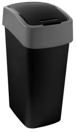 curver-kosz-na-smieci-flip-bin-czarno-srebrny-45l
