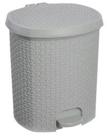 keeeper-kosz-na-smieci-z-pedalem-rattan-style-21l-tjark-szary