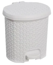 keeeper-kosz-na-smieci-z-pedalem-rattan-style-55l-tjark-bialy
