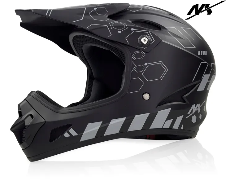 Kask rowerowy NX DH EXTREME DOWNHILL KASK ROWEROWY NA HULAJNOGĘ ROLKI r. S