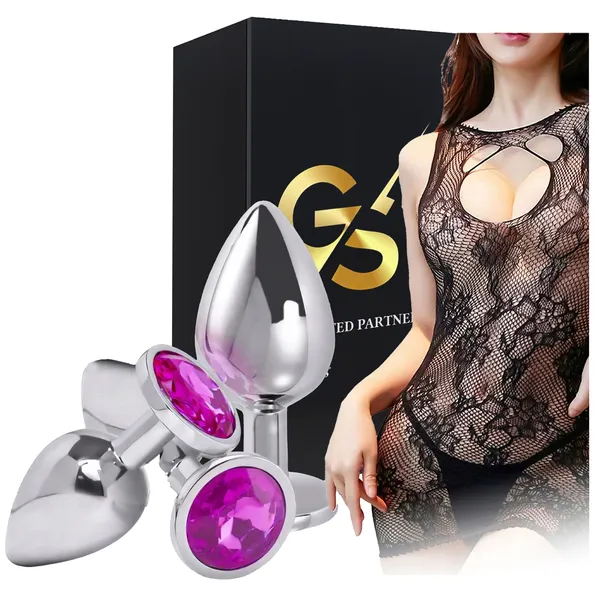 MASAŻER PROSTATY STYMULATOR ANALNY ANAL PLUG KORKI 3SZT + GRATIS BODY S/XXL