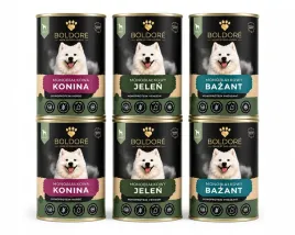 boldore-karma-mokra-dla-psa-monobialkowa-jelen-konina-bazant-6x800g
