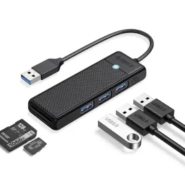 hub-adapter-4-portowy-usb-a-usb-a-czytnik-kart-sd-microsd-1-m-czarny