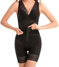 body-modelujace-damskie-gorset-wyszczuplajacy-talie-czarne-l