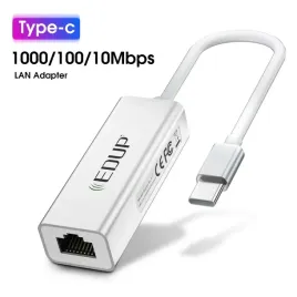 karta-sieciowa-lan-adapter-usb-c-na-rj45-1g-10-100-1000mbps-silver-edup