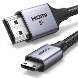 kabel-przewod-video-tv-mini-hdmi-hdmi-2-1-8k-60hz-hdr-3d-1m-oplot-ugreen
