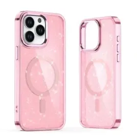 etui-do-iphone-16-pro-max-magsafe-glitter-clear-case-rozowe-plecki-cover