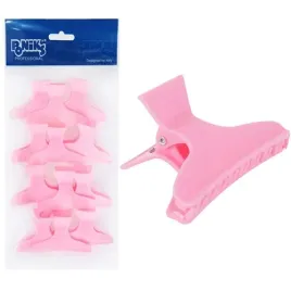poniks-klipsy-klamry-plastikowe-do-wlosow-rozowe-bk009-12-sztuk